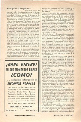 He aquí el Cheapskate - Radio de dos transistores - Julio 1959