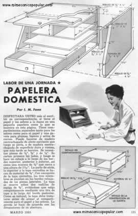 Papelera Domestica