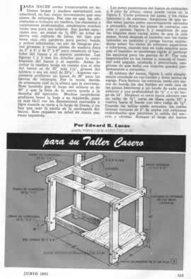 Sierra de Columpio para su Taller Casero