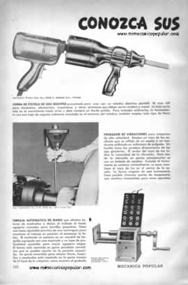 Conozca sus Herramientas - Julio 1951