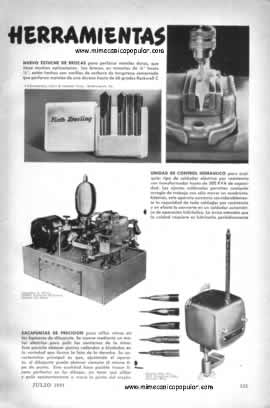 Conozca sus Herramientas - Julio 1951