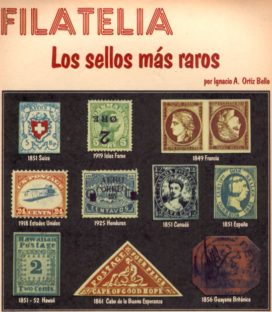 Filatelia - Los sellos más raros - Mi Mecánica Popular