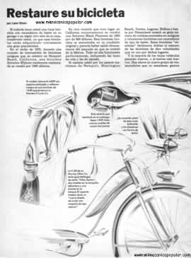 Restaure su bicicleta