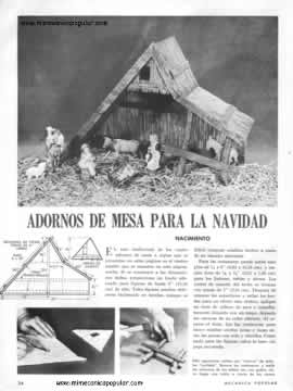Adornos de Mesa para La Navidad