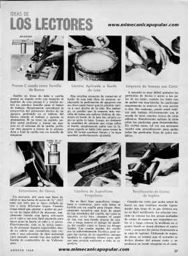 Ideas de los lectores - Agosto 1969