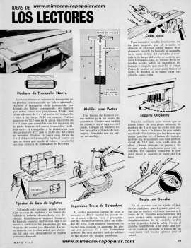 Ideas de los lectores - Mayo 1967