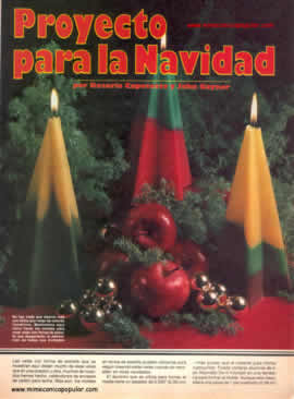 Proyecto para la Navidad - Velas