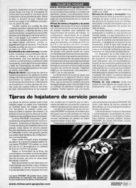 Juego de herramientas de la casa - Julio 1993