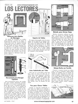 Ideas de los Lectores - Octubre 1967