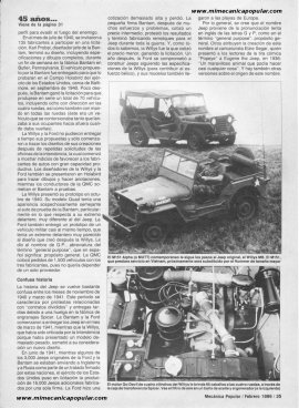 45 años del JEEP - Febrero 1986