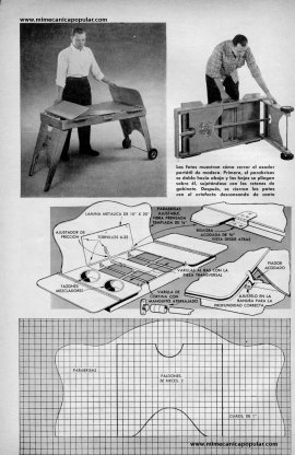 Cocinas y Silla para jard&iacute;n - Septiembre 1954