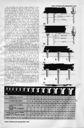 C&oacute;mo Usar Un Destornillador - Diciembre 1959