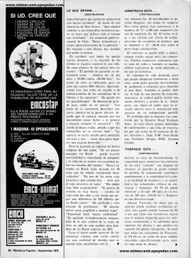 Construya este Util Mueble para el Patio - Septiembre 1973