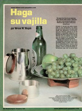 Haga su vajilla - Noviembre 1979
