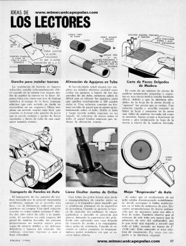 Ideas de los Lectores - Enero 1968