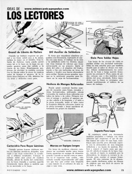 Ideas de los Lectores - Noviembre 1967