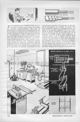 La instalación de un TALLER CASERO - Enero 1959