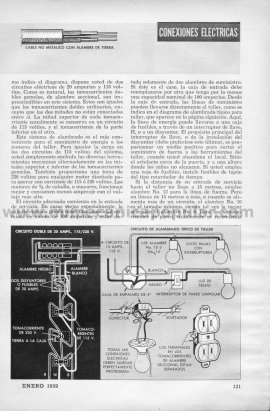 La instalación de un TALLER CASERO - Enero 1959