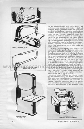 La instalación de un TALLER CASERO - Enero 1959