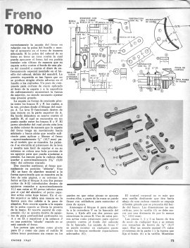 Construya un Freno Para el Torno - Enero 1967