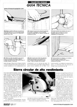 Cambiando el Lavamanos - Enero 1994