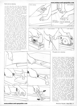Cómo Aplicar Laminado - Mayo 1975