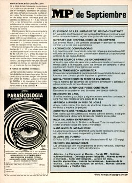 4 cercas que puede construir - Agosto 1984