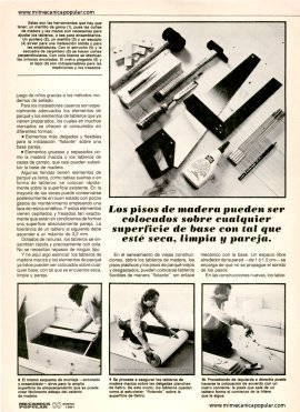 Mejore su habitaci&oacute;n con madera - Enero 1991