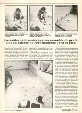 Mejore su habitaci&oacute;n con madera - Enero 1991