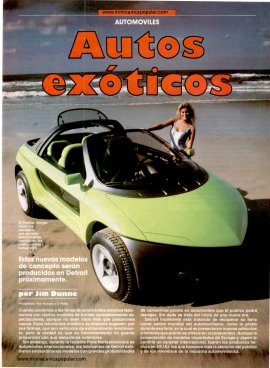 Autos exóticos -Julio 1989