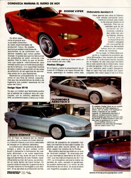 Autos exóticos -Julio 1989