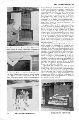 Chimenea Modernizada - Febrero 1955