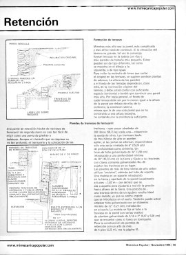 C&oacute;mo Construir Paredes de Retenci&oacute;n - Noviembre 1973