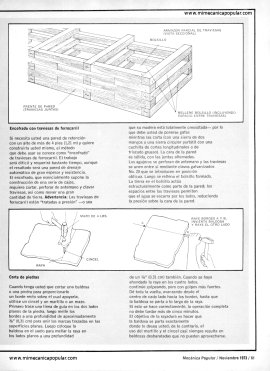 C&oacute;mo Construir Paredes de Retenci&oacute;n - Noviembre 1973