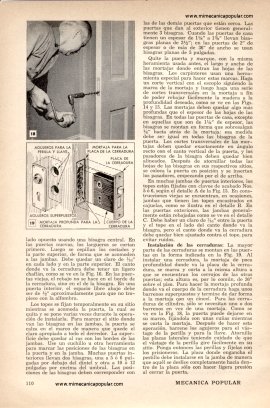 Instale Sus Propias Puertas - Enero 1951