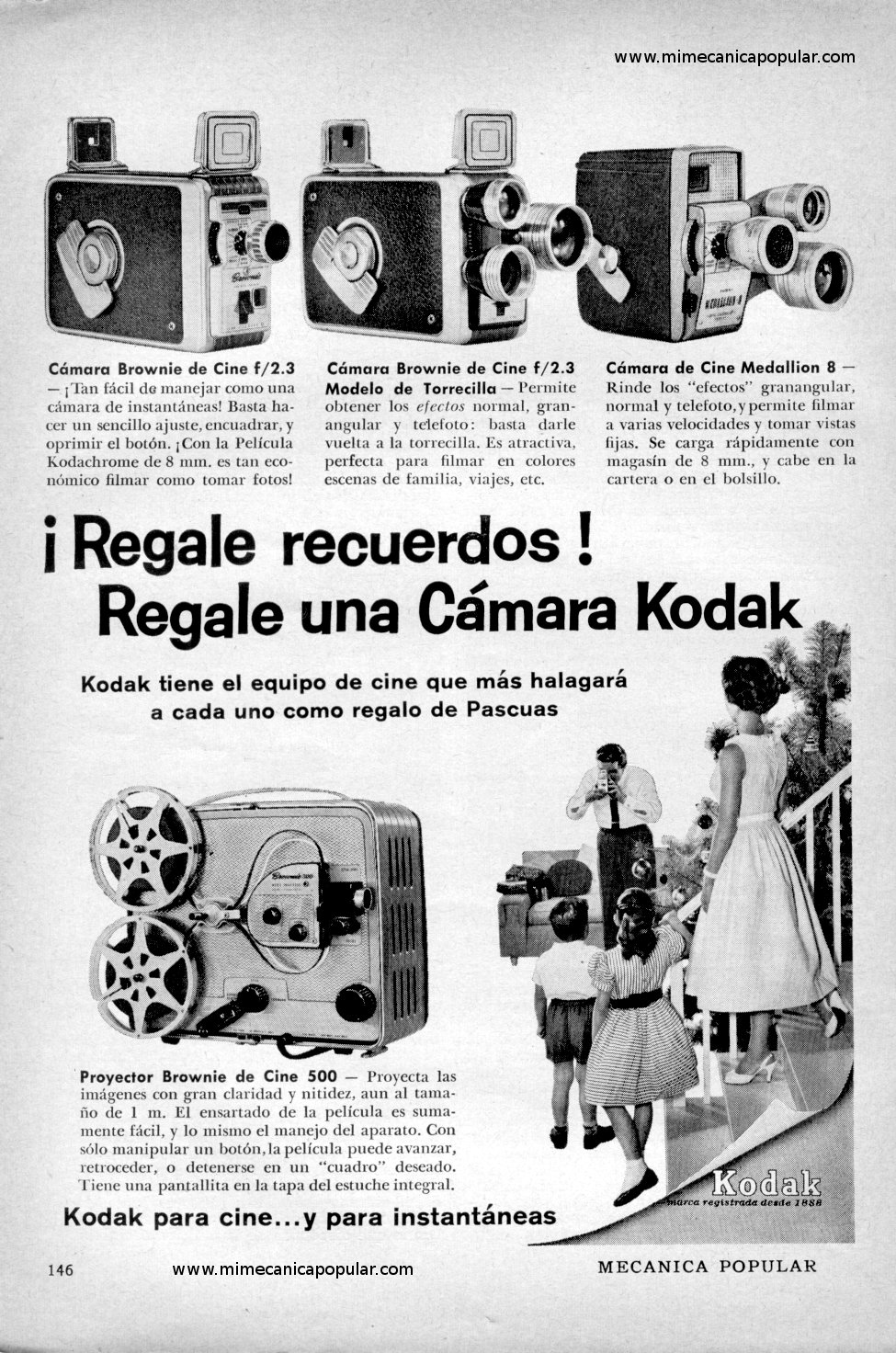 Publicidad - Kodak - Diciembre 1958