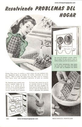 Resolviendo problemas del Hogar - Marzo 1948