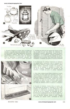 Resolviendo problemas del Hogar - Marzo 1948