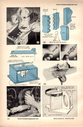 Taller portátil -Router-Tupi-Desbastadora - Marzo 1956