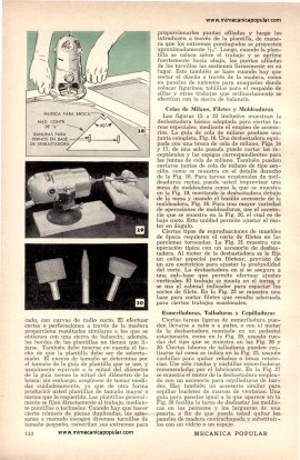 Taller portátil -Router-Tupi-Desbastadora - Marzo 1956