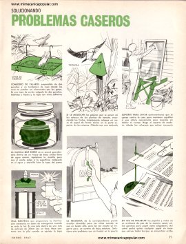Solucionando Problemas Caseros - Enero 1967