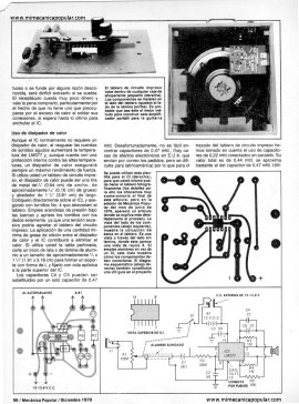 Sonido portátil para su guitarra - Diciembre 1979