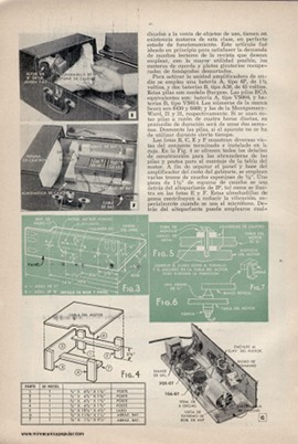 Amplificador de Audio Port&aacute;til de Dos Tubos -Septiembre 1953