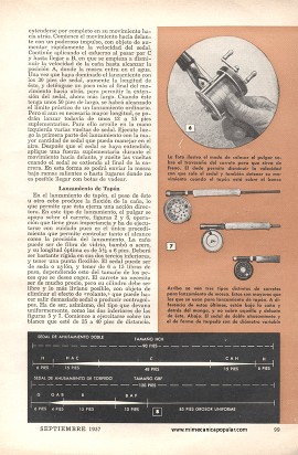 Pesca: Aprenda a llenar la canasta - Septiembre 1957