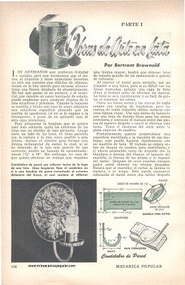 Obras de Arte en Lata I - Diciembre 1952