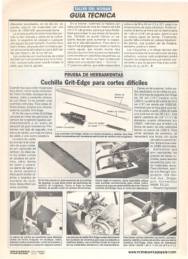 Cobertizo de jard&iacute;n - Marzo 1991