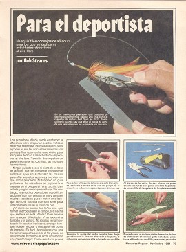 Para el Pescador - Noviembre 1981
