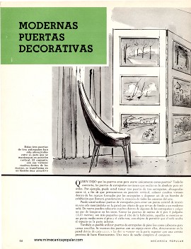 Puertas Decorativas - Enero 1964
