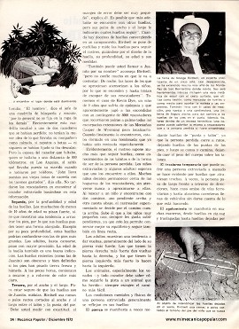 Rastree como un Indio -Un Arte Casi Olvidado - Diciembre 1972