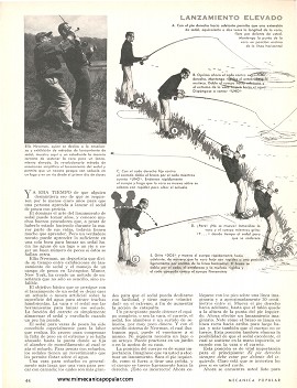 Aprenda a Lanzar el Sedal en S&oacute;lo 60 Minutos - Julio 1965